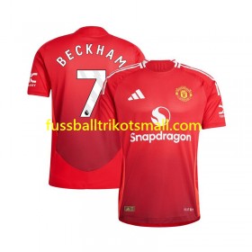 Fußballtrikots Manchester United Beckham 7 2024-2025 Kurzarm Heimtrikotsatz kaufen